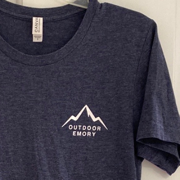 OUTDOOR Camping Graphic crew neck short sleeve T shirt EMORY University - Picture 4 of 11